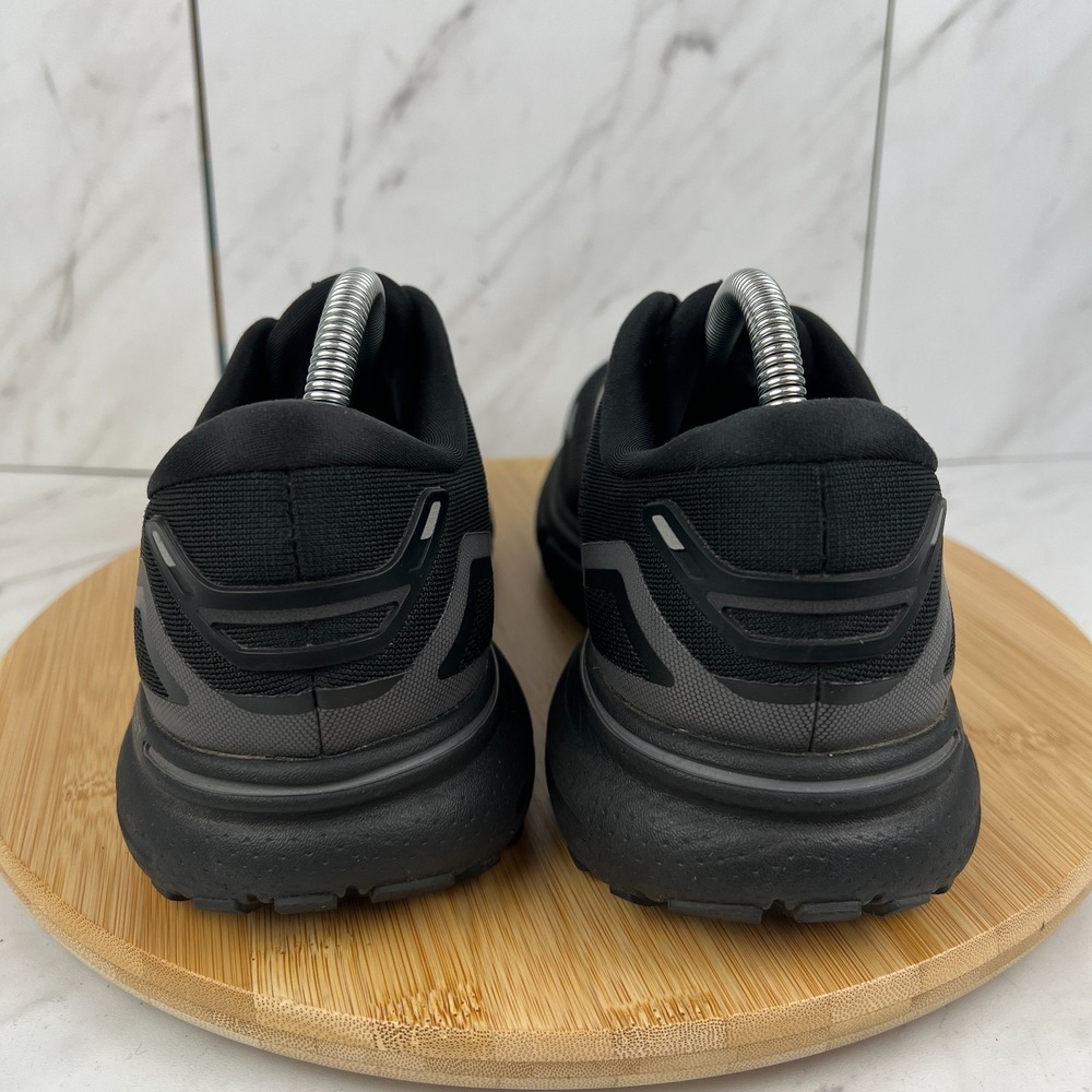 Brooks Ghost 15 Womens Size 10 B Triple Black Running Walk Gym Shoes 1203801B020 - Picture 2 of 12